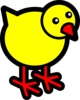 Cartoon Chick Clip Art